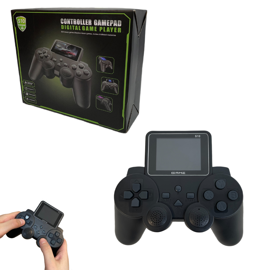 Consola Retro Portátil — 520 Juegos Clásicos Incluidos | Sin Internet, Sin Descargas, Diversión Inmediata